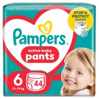 Pampers Active Baby Pants Pieluchomajtki, rozmiar 6, 44 szt. (13-19 kg)