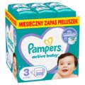 Pampers Active Baby, rozmiar 3, 208 pieluszek, 6kg-10kg - Pampers