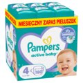 Pampers Active Baby, rozmiar 4, 180 pieluszek, 9kg-14kg - Pampers
