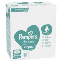 Pampers Harmonie Aqua Chusteczki nawilżane, 24x48szt.