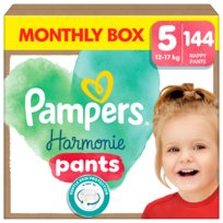 Pampers Harmonie Pants Pieluchomajtki, rozmiar 5, 144 szt. (12-17 kg)