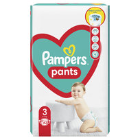 Pampers, Pieluchomajtki, Rozmiar 3, 6-11 kg, 62 szt.