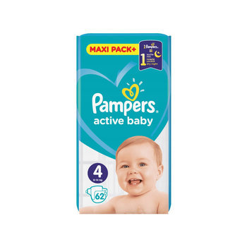 Pampers Pieluszki Active Baby R.4 62 Szt Pieluchy - Pampers