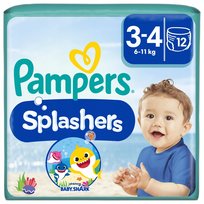 PAMPERS PIELUSZKI NA BASEN PŁYWANIA DLA DZIECI SPLASHERS 3-4 12SZT Pampers