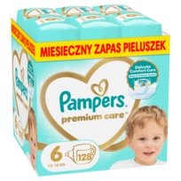 Pampers Premium Care Pieluszki, rozmiar 6, 128 szt. (13-18 kg)