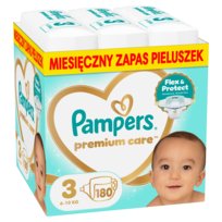 Pampers Premium Care rozmiar 3, 180 pieluszek