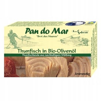 PAN DO MAR Tuńczyk w BIO oliwie z oliwek 120g - Pan Do Mar