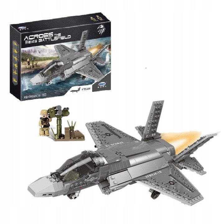 Pan i Pani Gadżet, klocki Samolot F-35