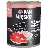 Pan Mięsko karma mokra dla szczeniąt indyk z wołowiną 800g