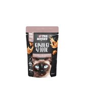Pan Mięsko kot kawałki w sosie kurczak z przepiórką 85g PAN MIĘSKO