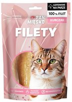 Pan Mięsko Kot Przysmak Filety Kurczak 100g PAN MIĘSKO