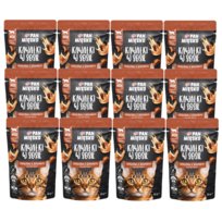 Pan Mięsko mokra karma dla kota Cielęcina z jeleniem Adult 12x85g