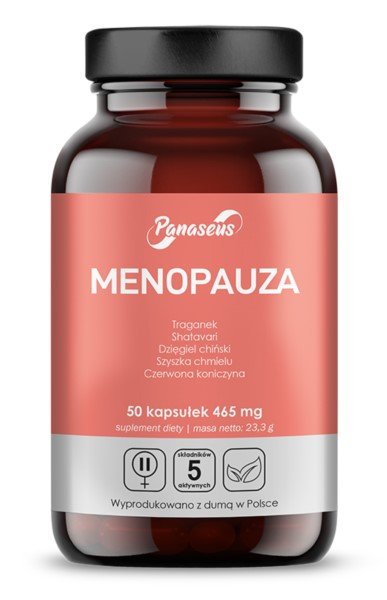 Фото - Вітаміни й мінерали Panaseus Menopauza Suplement diety, 50 k dla kobiet