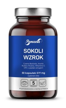 Panaseus Sokoli Wzrok - Suplement diety, 50 kaps. Zdrowe Oczy - Panaseus