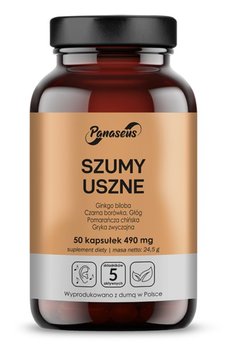 Panaseus, Suplement diety na szumy uszne, 50 tab. - Panaseus