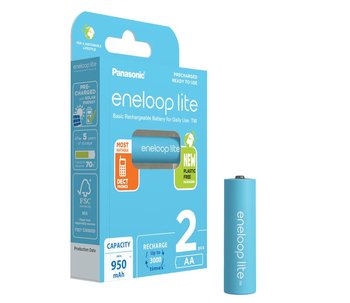 PANASONIC ENELOOP LITE AA 950mAh 2 szt - Eneloop