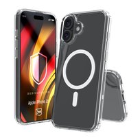 Pancerne bezbarwne etui z MagSafe cover plecki na tył do Apple iPhone 16 - 3mk Hardy LiqForce Mag Case