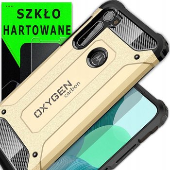 Pancerne etui do Motorola One Fusion PLUS + Szkło - OXYGEN