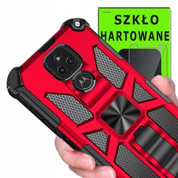 Pancerne etui OXYGEN GTX do Moto E7 PLUS +szkło 9H - OXYGEN