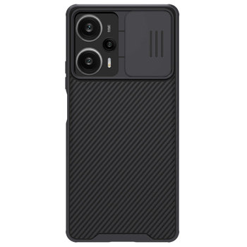 Pancerne etui Xiaomi Redmi Note 12 Turbo / Xiaomi Poco F5 z osłoną na aparat Nillkin CamShield Pro Case - czarne - Nillkin