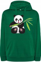 Panda Męska Modna Bluza Kaptur r.XL
