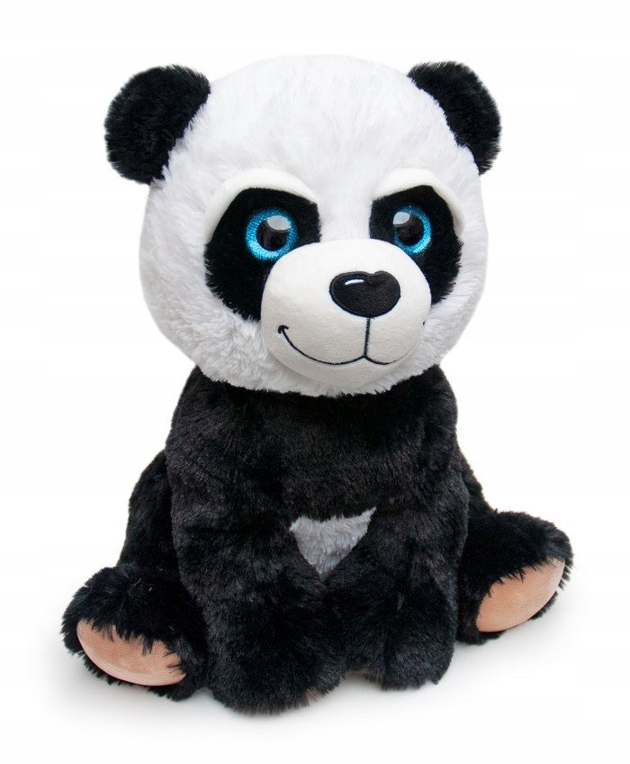 Фото - М'яка іграшка Panda Siedząca Przytulanka Duże Oczy Miś 40Cm