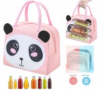 PANDA TORBA TERMICZNA IZOLACYJNA LODÓWKA turystyczna CHŁODZIARKA cooler5,5L