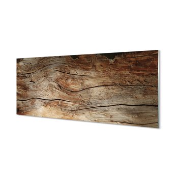 Panel kuchenny Drewno deska słoje 125x50 cm - Tulup