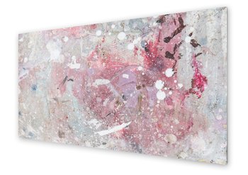 Panel kuchenny HOMEPRINT Abstrakcja z różową plamą 120x60 cm - HOMEPRINT