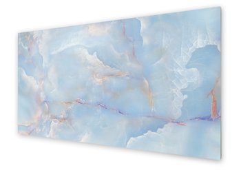 Panel kuchenny HOMEPRINT Błękitny marmur onyksowy 140x70 cm - HOMEPRINT