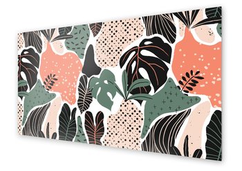 Panel kuchenny HOMEPRINT Fantazyjne tło tropikalne 125x50 cm - HOMEPRINT