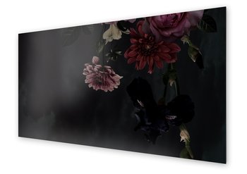 Panel kuchenny HOMEPRINT Girlanda kwiatowa 125x50 cm - HOMEPRINT