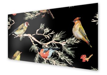 Panel kuchenny HOMEPRINT Leśne ptaki 120x60 cm - HOMEPRINT