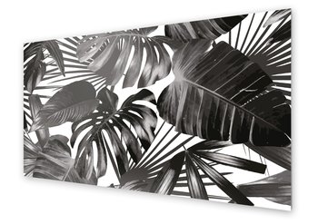 Panel kuchenny HOMEPRINT Monochromatyczne liście 100x50 cm - HOMEPRINT
