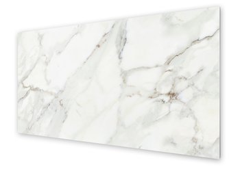Panel kuchenny HOMEPRINT Naturalny biały marmur 125x50 cm - HOMEPRINT