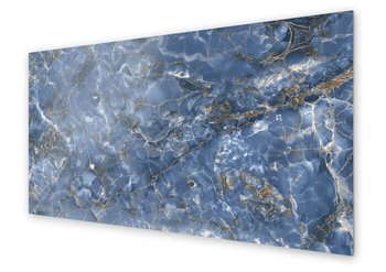Panel kuchenny HOMEPRINT Niebieski marmur onyx 125x50 cm - HOMEPRINT