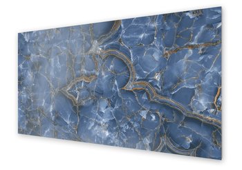 Panel kuchenny HOMEPRINT Niebieski onyx 100x50 cm - HOMEPRINT