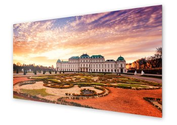 Panel kuchenny HOMEPRINT Panorama Belweder w Wiedniu 125x50 cm - HOMEPRINT