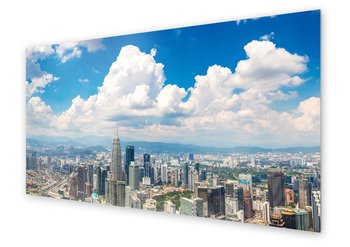 Panel kuchenny HOMEPRINT Panorama Kuala Lumpur 140x70 cm - HOMEPRINT