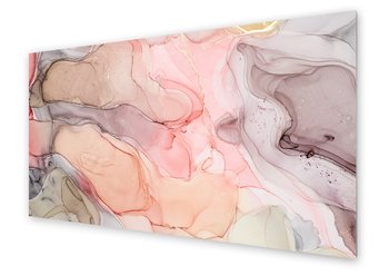 Panel kuchenny HOMEPRINT Różowa abstrakcja 125x50 cm - HOMEPRINT