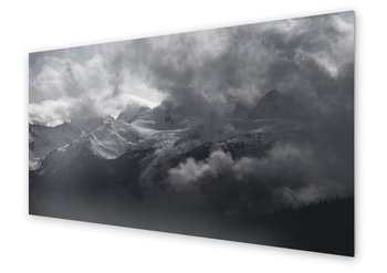 Panel kuchenny HOMEPRINT Śnieżny szczyt w Alpach 100x50 cm - HOMEPRINT