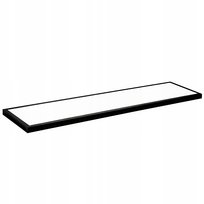 PANEL LED SUFITOWY 120x30 50W NATYNKOWY CZARNY CCD