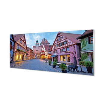 Panel między szafki Niemcy Stare miasto 125x50 cm - Tulup