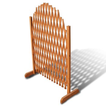Panel ogrodzeniowy VIDAXL, brązowy, 180x100 cm  - vidaXL