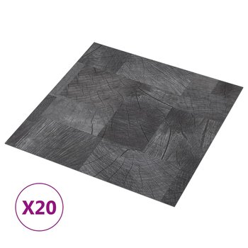 Panel podłogowy PVC 30,5x30,5 szary drewno - zesta - Zakito Europe
