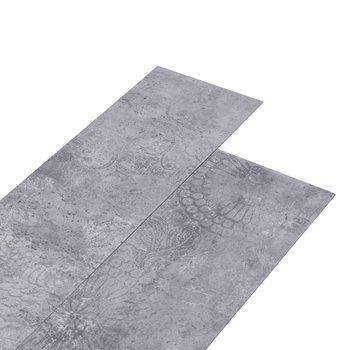 Panel podłogowy PVC 91,45x15,24 cm, szary, 36szt. - Zakito Europe