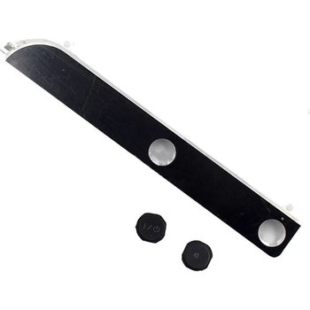 Panel przycisków zasilania ON OFF obudowa + przyciski do konsol PS3 Slim 2000/2500, czarny - brak  danych