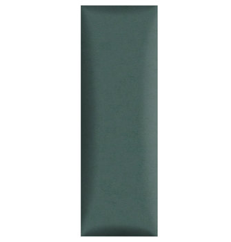 Panel ścienny 90 x 30 cm tapicerowany 3D Wezgłowie w kolorze zielono-niebieskim - Postergaleria