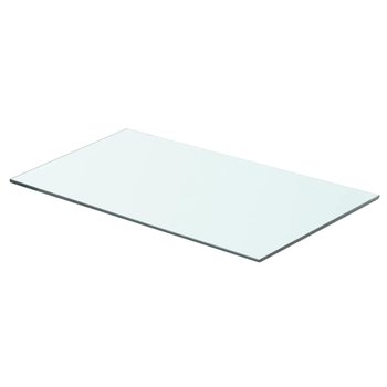Panel szklany hartowany 60x30 cm, bezbarwny, 8 mm, - Zakito Europe