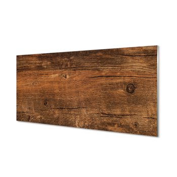Panel szkło hartowane  Drewno słoje sęki 120x60 cm - Tulup